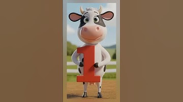 Numbers Song - Learn Numbers 1 to 10 with Farm Animals | Back to School Counting Fun 1 to 10