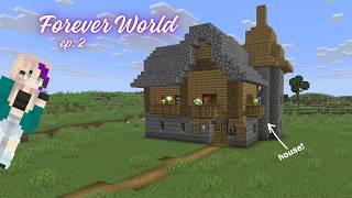 Built A Base! (Almost) | Forever World Episode 2