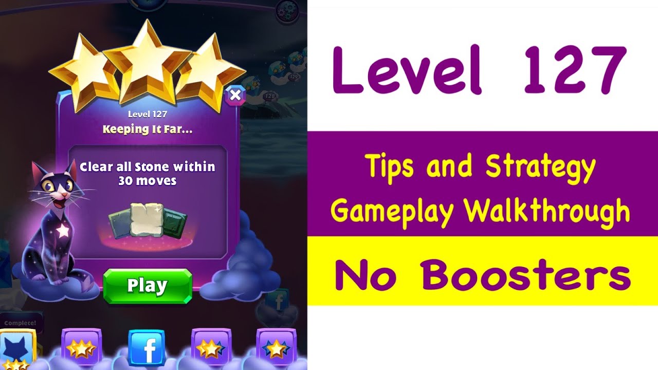 Bejeweled Stars Level 127 Tips and Strategy Gameplay