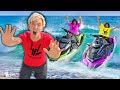 Mystery Neighbor Twins STOLE My Waterproof JET SKI!!