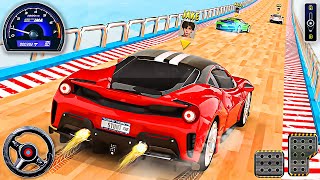 Crazy Ramp Car Stunt Master 3D - Impossible GT Car Driving Game | Android Gameplay screenshot 2