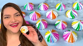 EASY Meringue Cookie Recipe! + 2 Simple Ways to Pipe Meringue Cookies!  |  Adventures In Yum