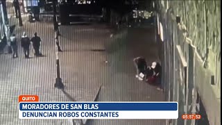 En San Blas, centro de Quito, no cuenta con alarmas ni cámaras para enfrentar a la delincuencia