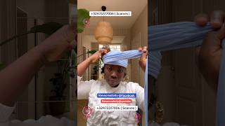 QUICK TURBAN HEADWRAP TUTORIAL #turban #scarf #shorts #headwrapping