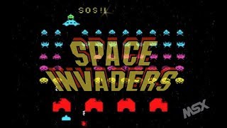 MSX スペースインベーダー SPACE INVADERS レトロゲーム