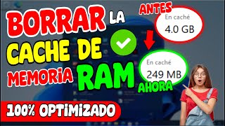 Como Borrar La Cache De Memoria Ram 100% Optimizado Windows 10 Y 11