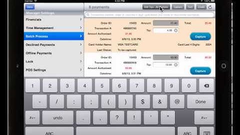 Revel Systems Transactions - Intro To the Batch Process