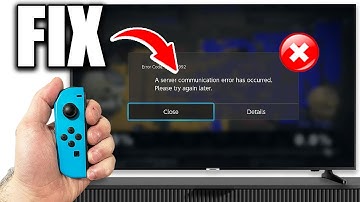How To Fix Server Communication Error On Nintendo Switch!
