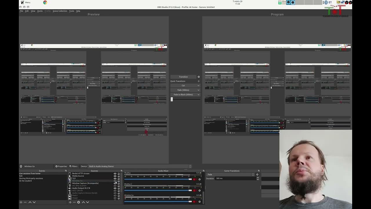 obs studio aic audio mixer not updating without restart 2022 03 29 11