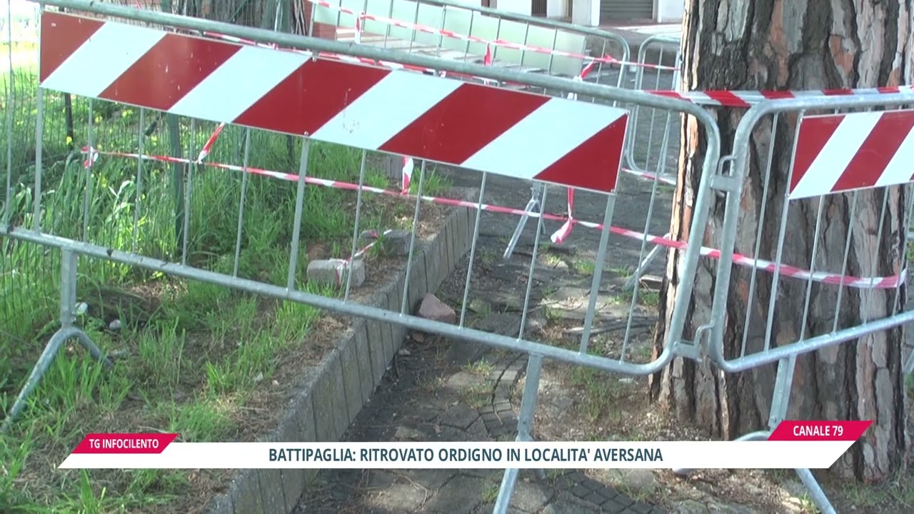 Battipaglia, paura in località Aversana: spunta un ordigno bellico. Chiuse scuole e chiesa