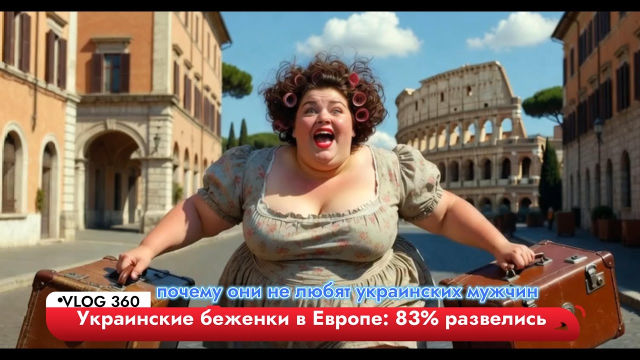 Украинские беженки в Европе 83% развелись— почему они не любят украинских мужчин