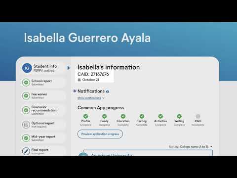 Common App for