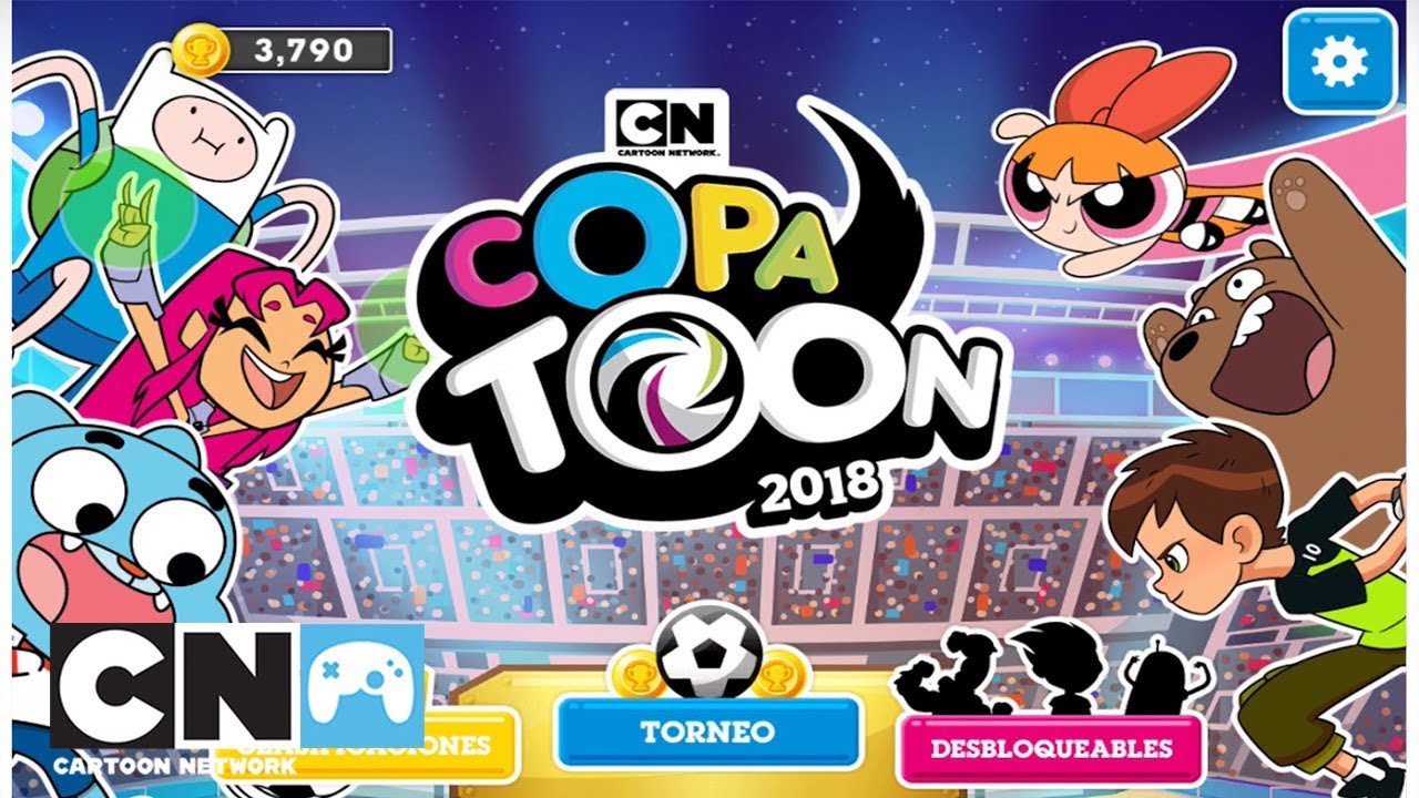 Contra la voluntad Gallo Reino Copa Toon | Jugamos a Copa Toon 2018 | Cartoon Network - YouTube