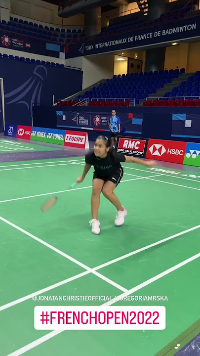 Jonathan Christie dan Gregoria Mariska latihan bareng jelang France Open 2022