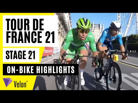 Tour de France 2021: Stage 21 On-Bike Highlights