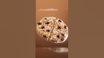 3d Chocolate chip cookies
