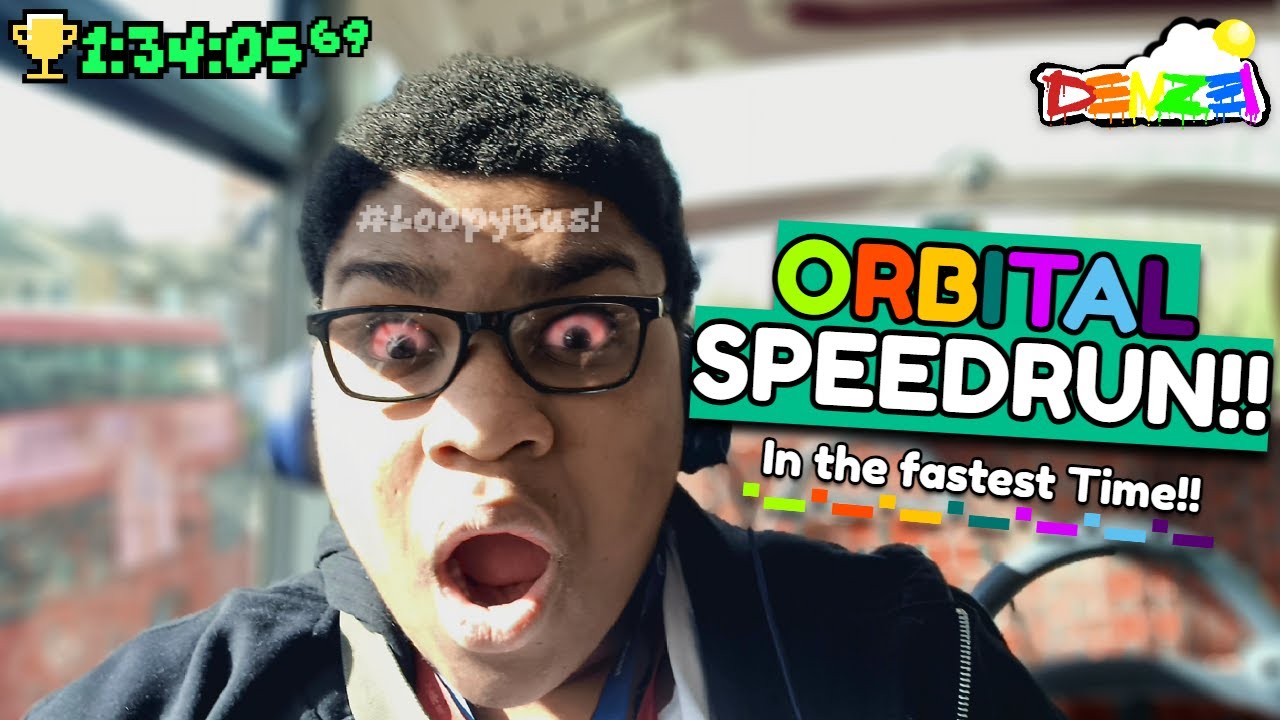 I SPEEDRAN THE ENTIRE SUPERLOOP in the fastest time!!!