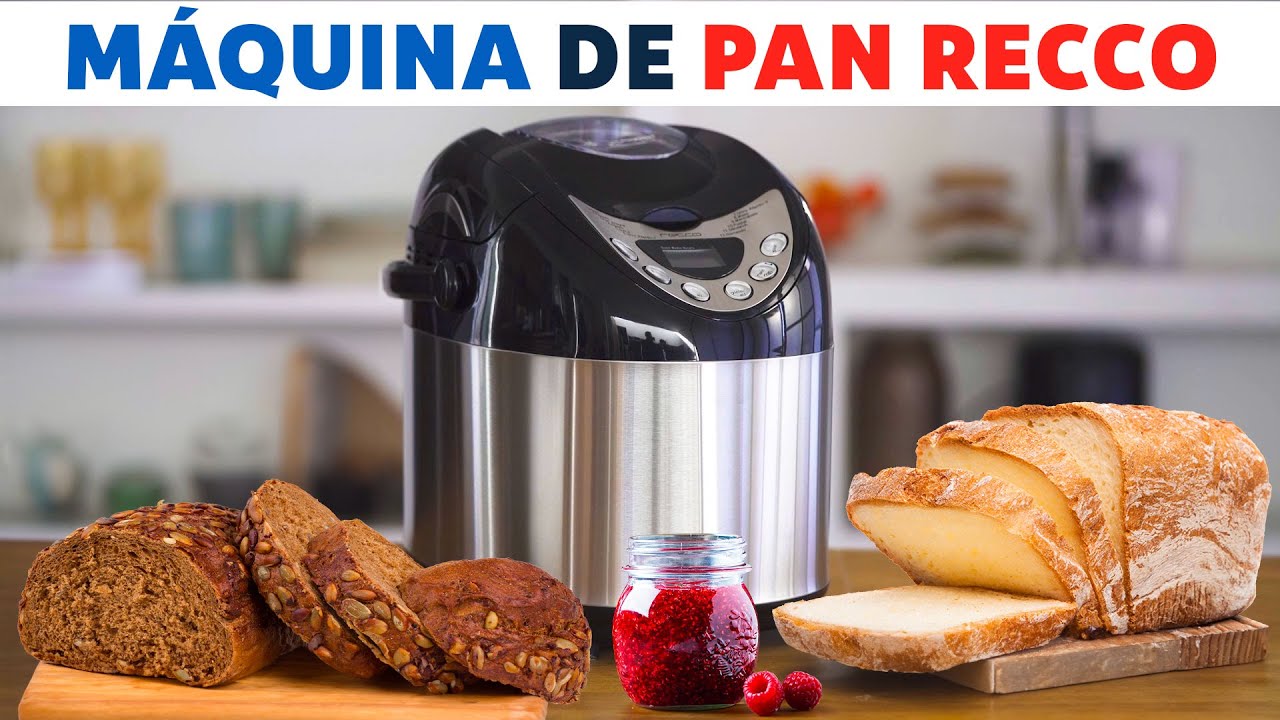 Haz tu propio pan fácil y rápido con Recco