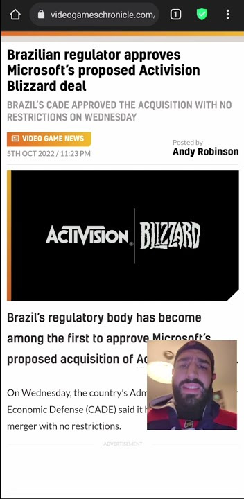 Brazil has approved Microsoft Activision Blizzard acquisition