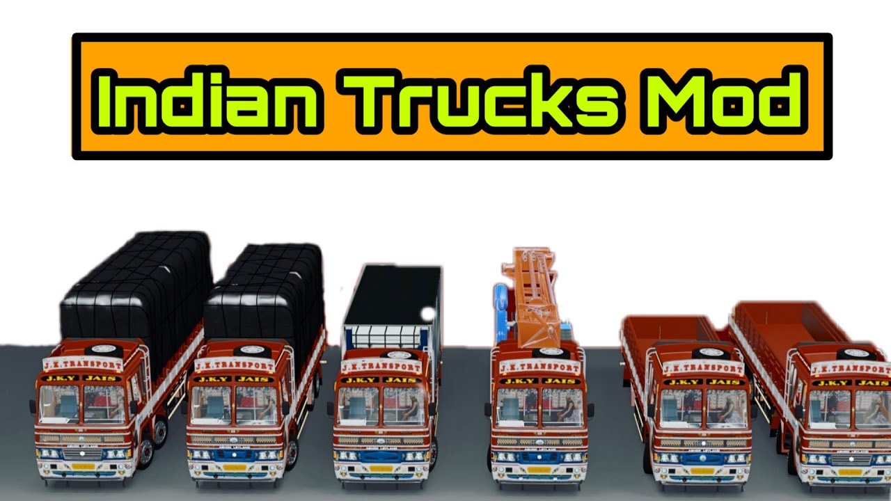 Indian Truck Mod For ETS2 Ashok Leyland Lorry YouTube