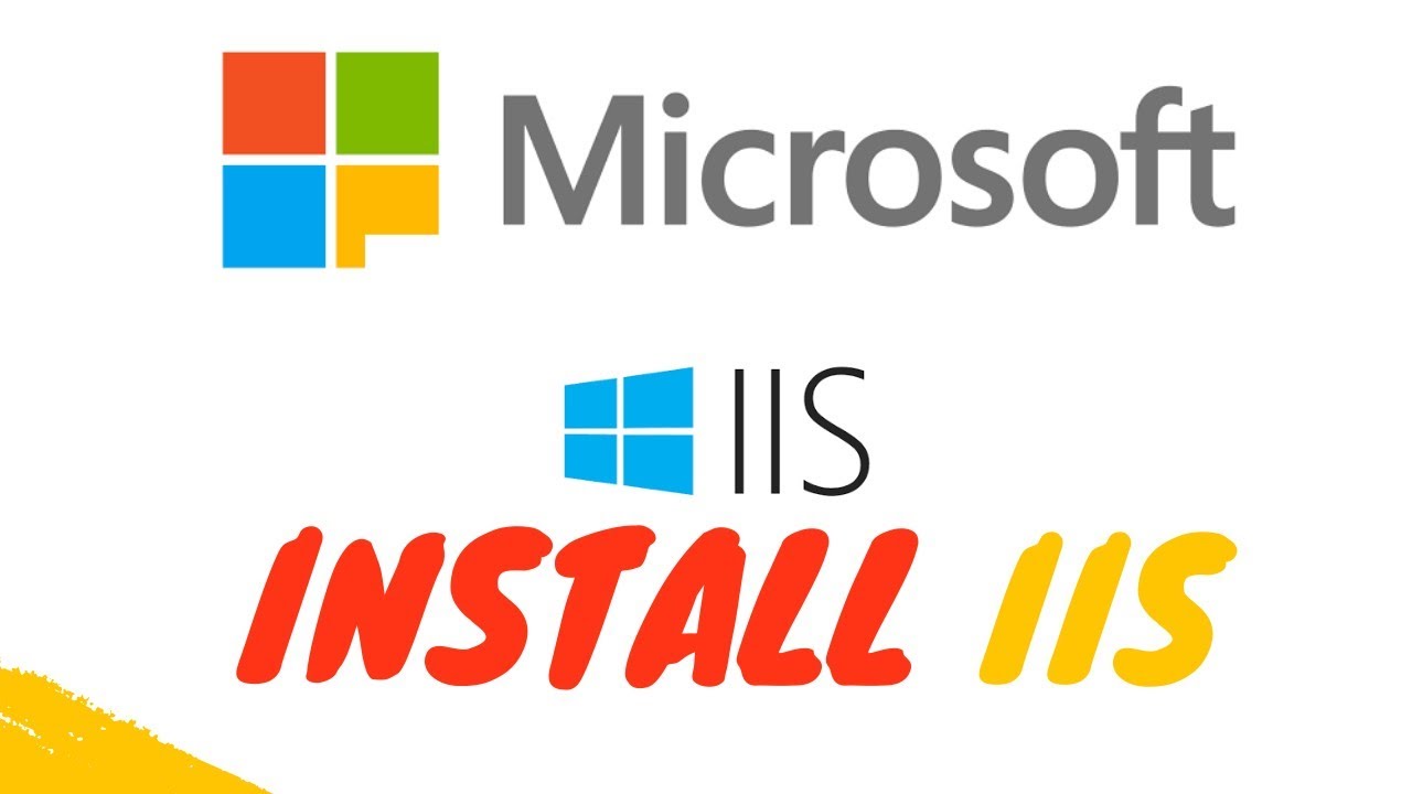 Install IIS | Internet Information Service | Tamil - YouTube