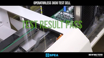 SPEA Operator less 3030 Test Cell