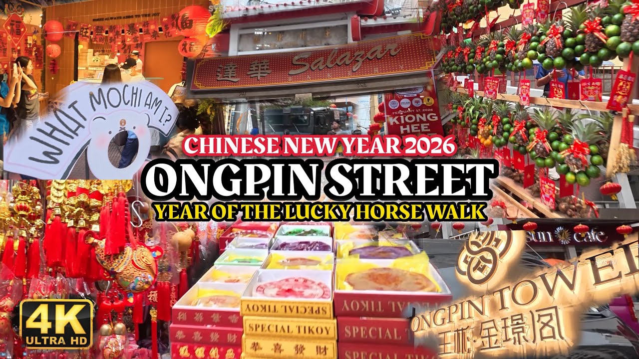 Chinese New Year 2026 Ongpin Street Year of the Horse Walk Tour