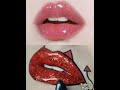 Angel  vs devil  dress hair eyeshadow ring lipstick nailpolish heels bag 