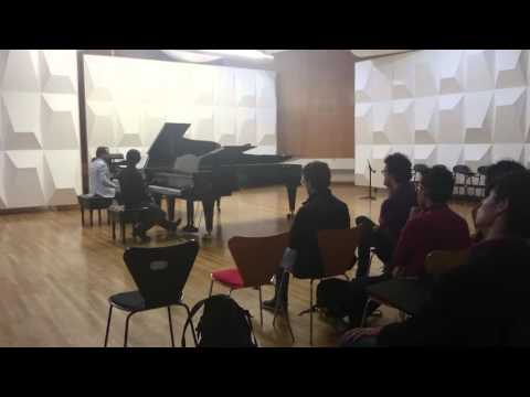 Clase magistral de piano con Vincenzo Maltempo