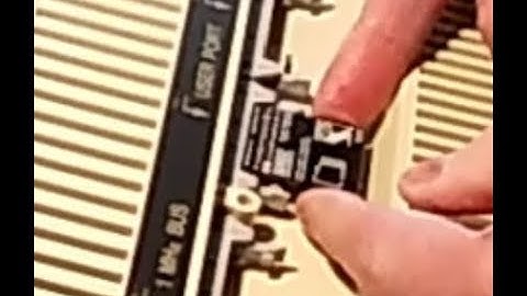 BBC Master 8 bit micro revival Part 3 - Fit an SD card