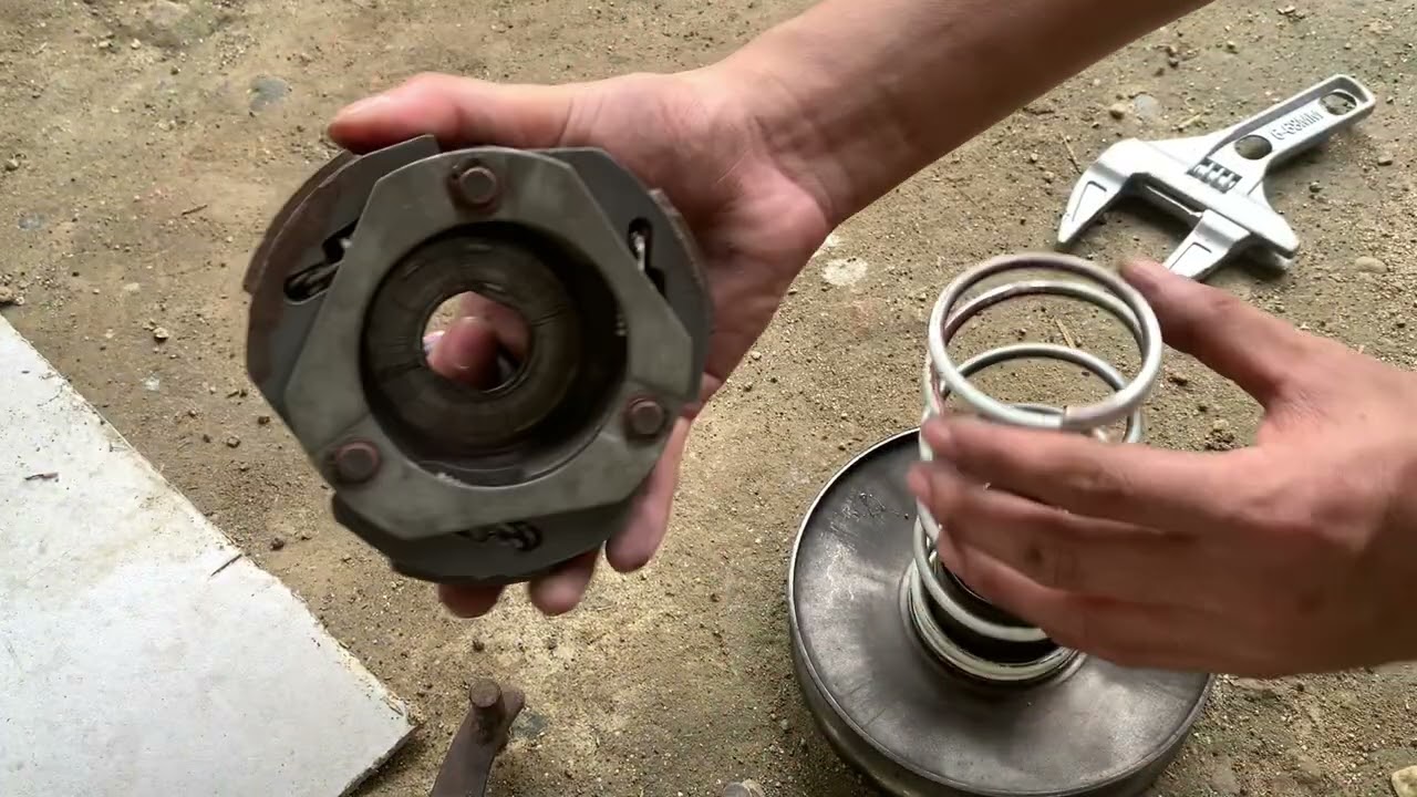CVT clutch spring & center spring replacement