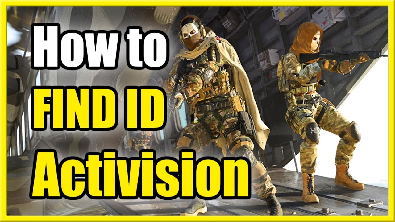 Onde encontrar meu número de ID da Activision (Jogar Crossplay) - Call of  Duty - GGames