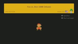 Super Mario Maker 2 028 - You Vs. Boo Smb Deluxe By Andre Gx