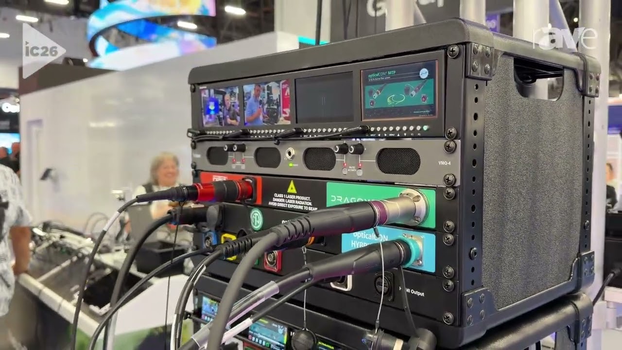 InfoComm 2026: Neutrik Group Shows Fiber Demonstration Racks Portable Case to Showcase Fiber Systems
