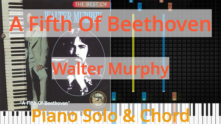A Fifth of Beethoven Piano version - Piano performance video thumbnail