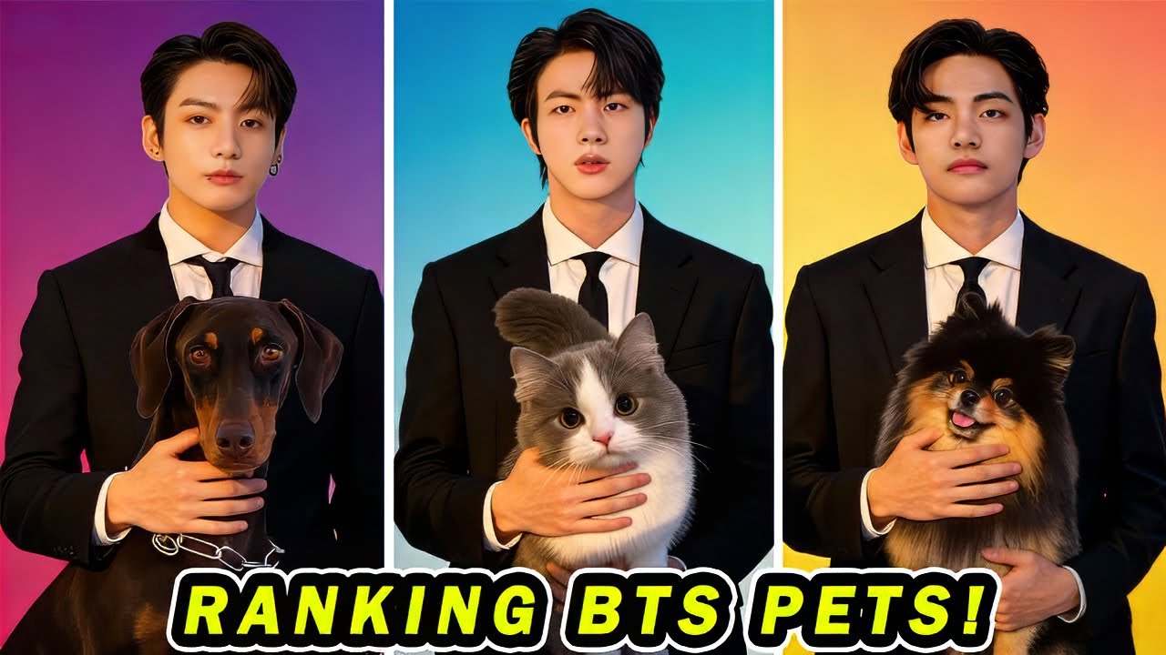 7 питомцев BTS, более известных, чем местные знаменитости — какое место занимает Ёнтан?