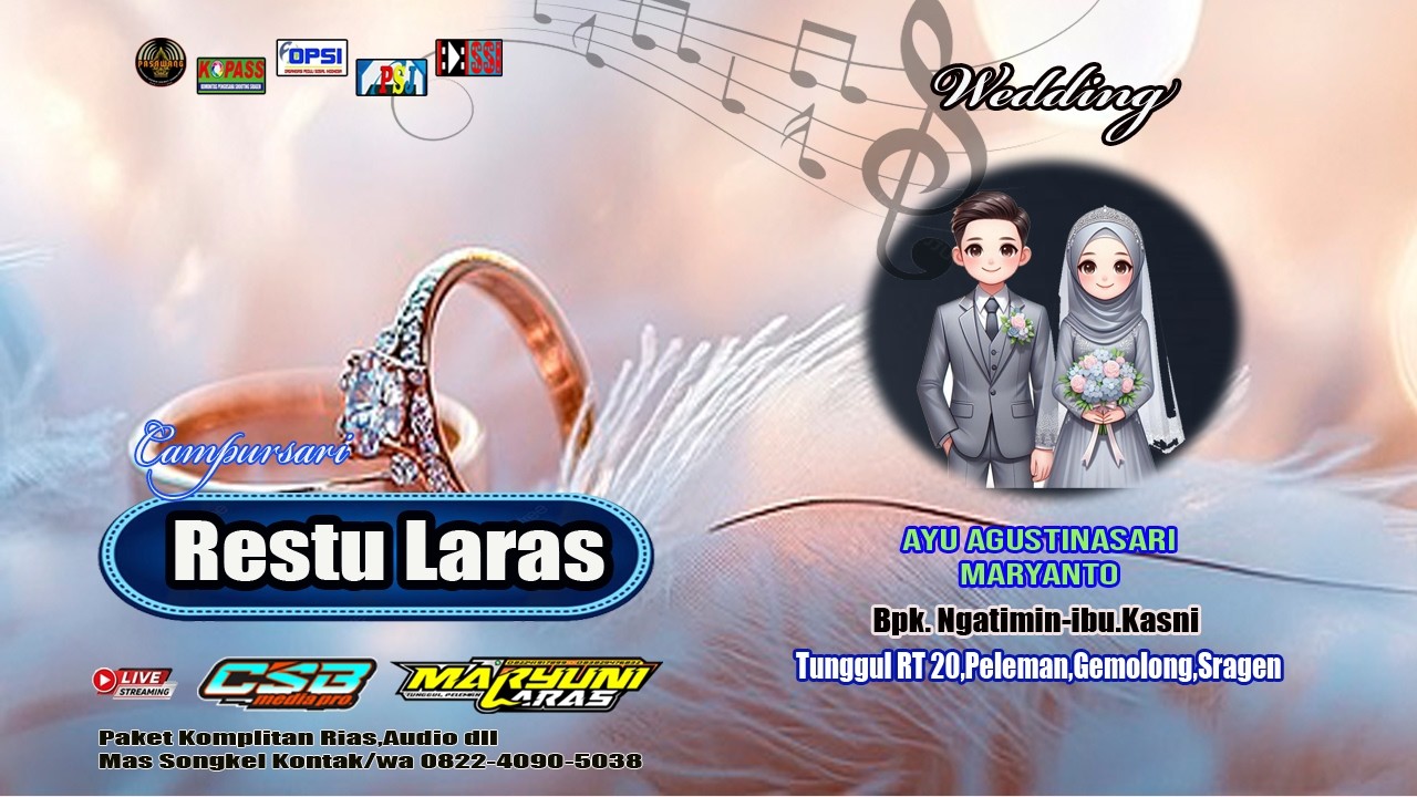 📡🔴Live Campursari klasik Restu Laras //Maryuni Laras Audio//CSB Media pro  07 02 2026