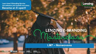 Masterclass LM7 Nonwovens - Japanese I Lenzing Group
