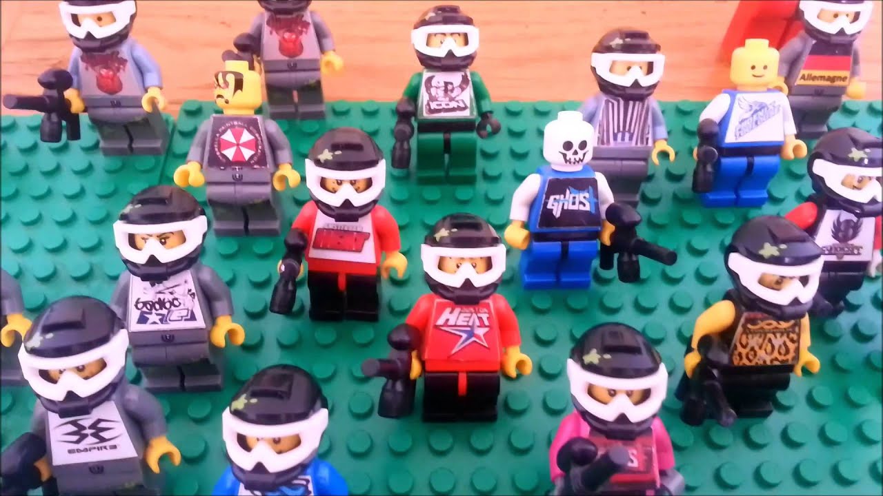 My Own LegoArmy Paintball Team YouTube