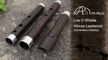 Low Whistle in D, African Leadwood - The Monaghan Jig