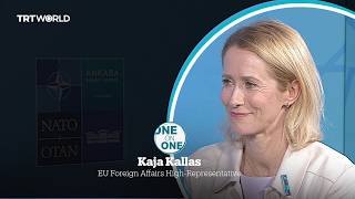 One on One with EU Foreign Affairs High-Representative Kaja Kallas