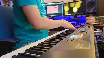 Making a lofi beat on the Juno DS (Jamming with the Juno)