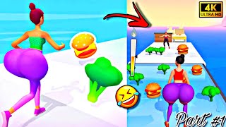 Twerk Run 3d Gameplay 😂🤭 Best Run Funny Game for Android Mobile in 2024  || WARRIOR GAMIFY 🔥 screenshot 5