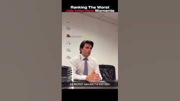 WORST Interview Moments RANKED