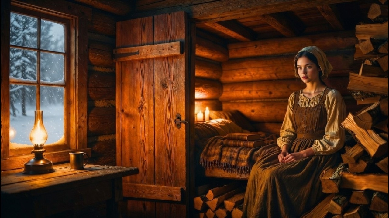 She Built a Tiny Box With Firewood Inside Her Cabin—It Saved Her as Blizzard Hit and Fire Burned Out