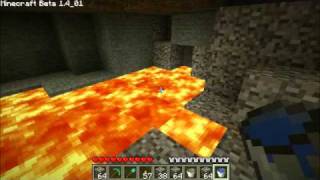 Minecraft - Underground Lava River