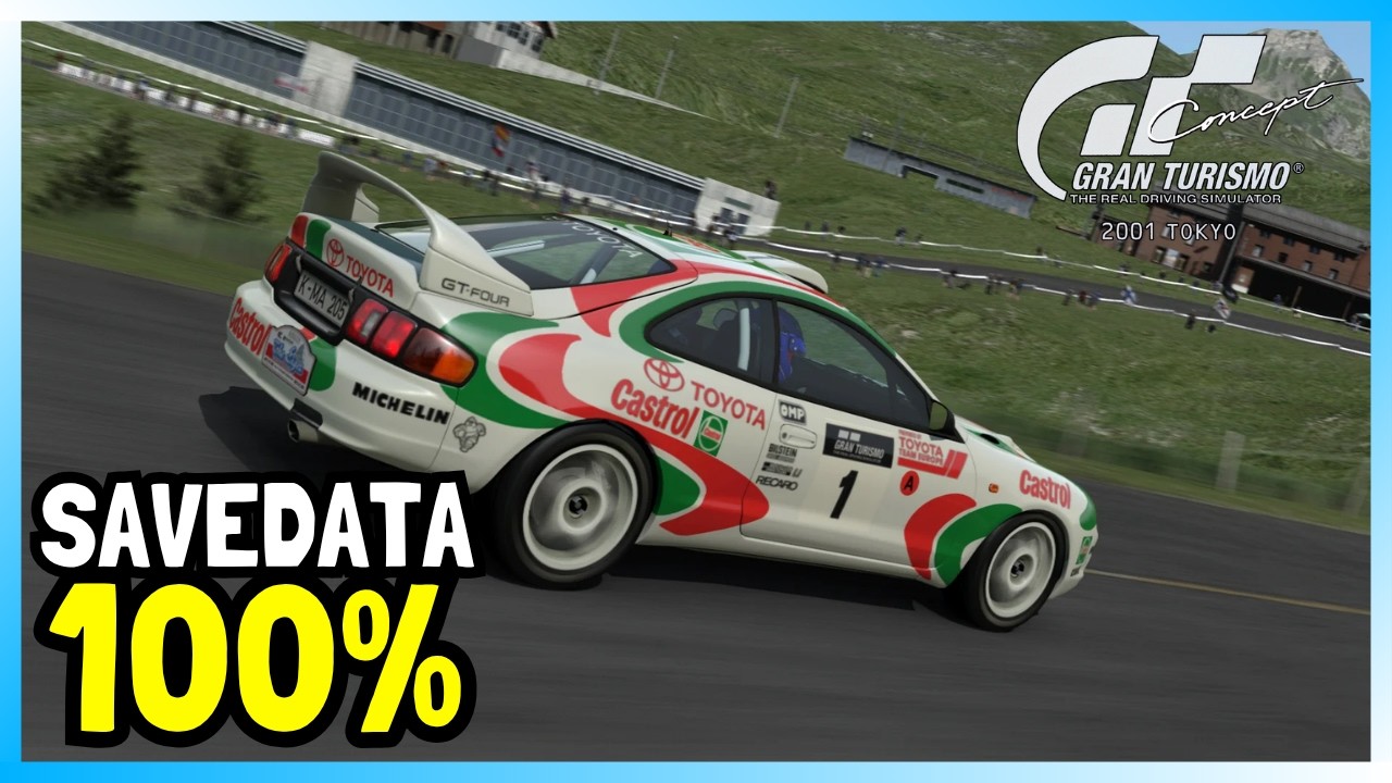 Gran Turismo Concept 2002 Tokyo-Geneva 100% Completed Save File