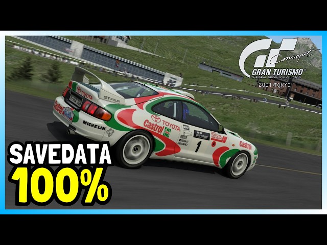 Gran Turismo Concept 2002 Tokyo-Geneva 100% Completed Save File