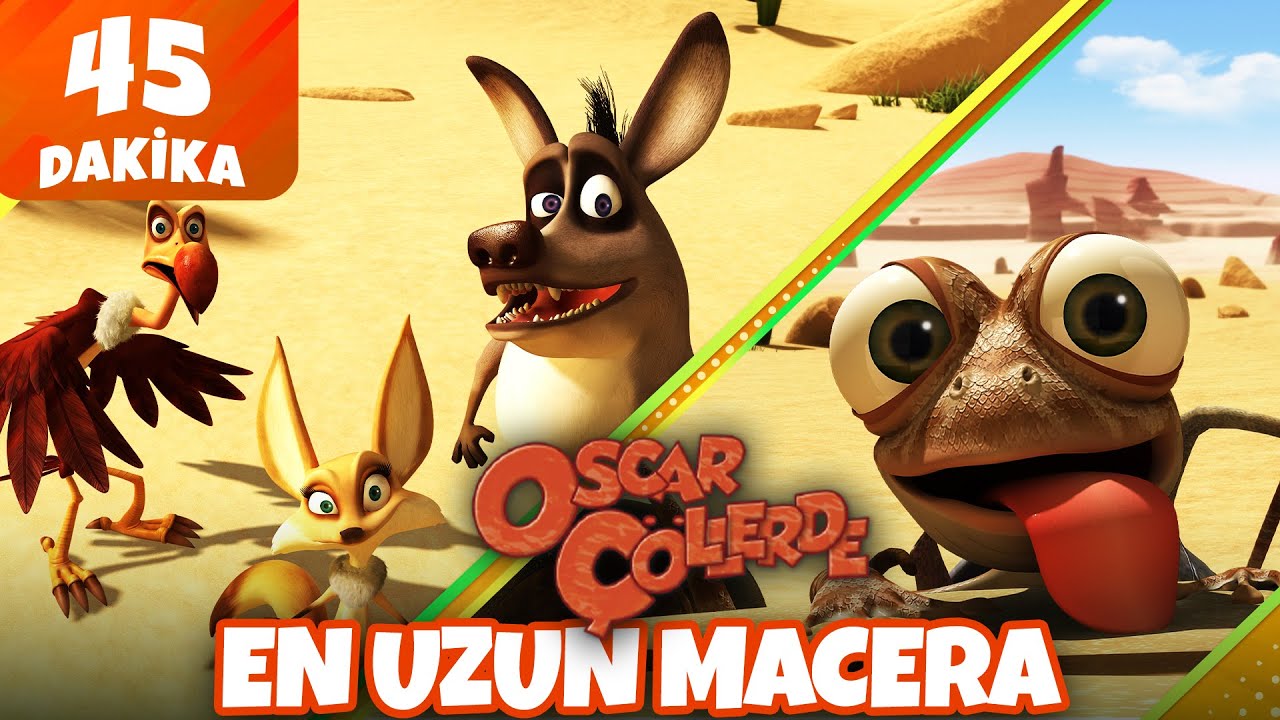 Oscar Çöllerde 🦎 | En Uzun Macera 🤩| Minika