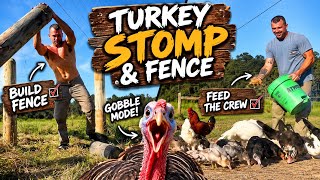 Turkey Stompin’, Screwing, Then Wrapping Up! That’s How I Do It!